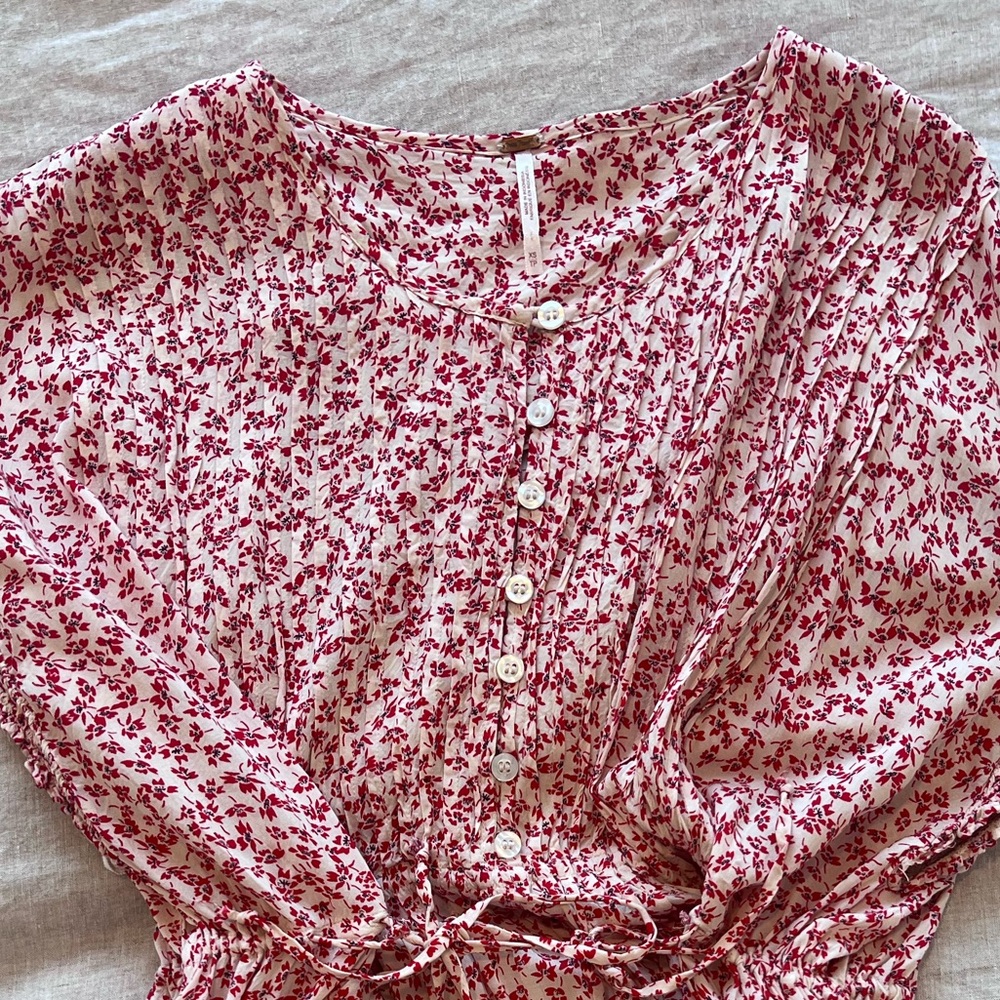 Floral Button-Up Dress